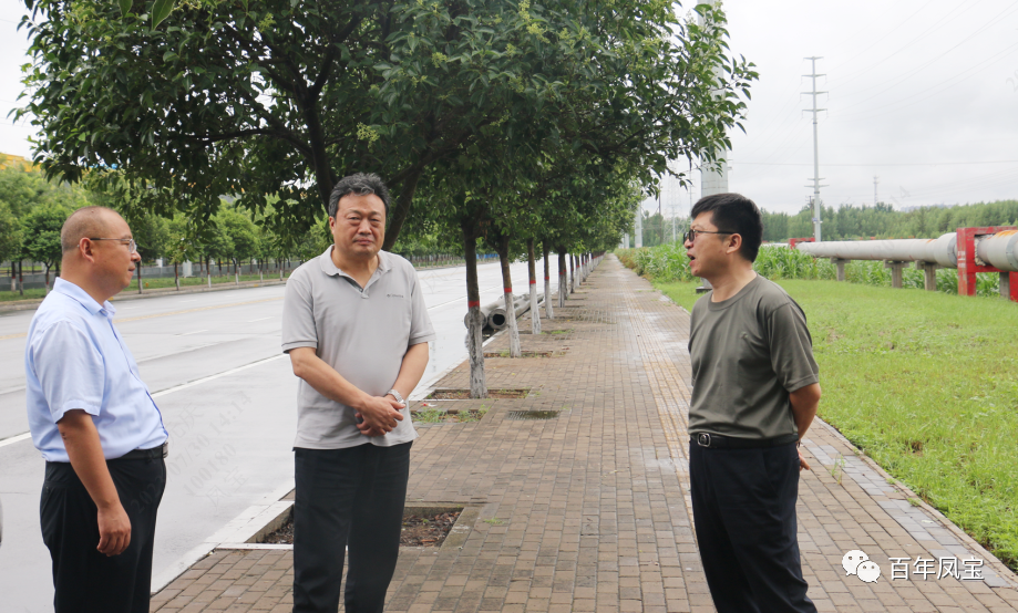 雷涛到PG电子·(中国)官方网站特钢集团调研指导防汛工作